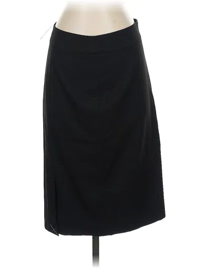Pre-owned Ann Taylor Formal Skirt In Black
