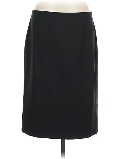 Pre-owned Ann Taylor Formal Skirt In Black