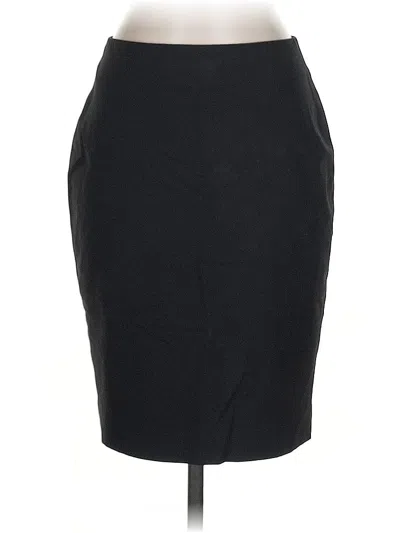 Pre-owned Ann Taylor Formal Skirt In Black