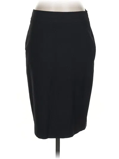 Pre-owned Ann Taylor Formal Skirt In Black
