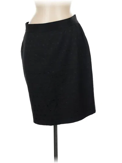 Pre-owned Ann Taylor Formal Skirt In Black