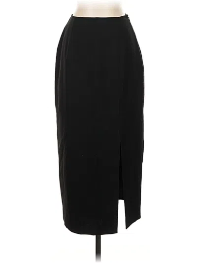 Pre-owned Ann Taylor Formal Skirt In Black