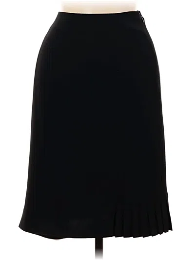 Pre-owned Ann Taylor Formal Skirt In Black