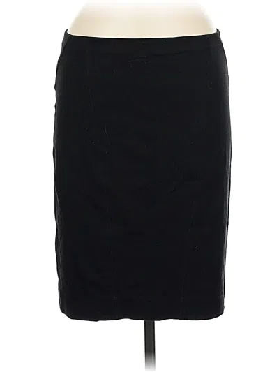 Pre-owned Ann Taylor Formal Skirt In Black