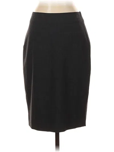 Pre-owned Ann Taylor Formal Skirt In Black