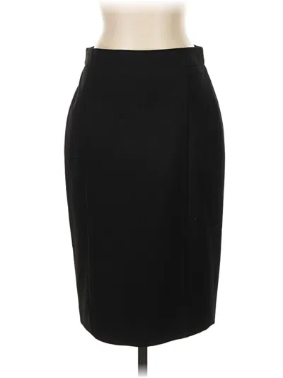 Pre-owned Ann Taylor Formal Skirt In Black