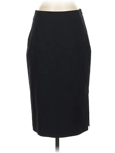 Pre-owned Ann Taylor Formal Skirt In Black