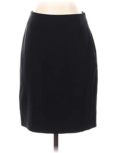 Pre-owned Ann Taylor Formal Skirt In Black