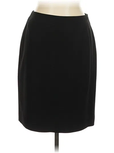 Pre-owned Ann Taylor Formal Skirt In Black