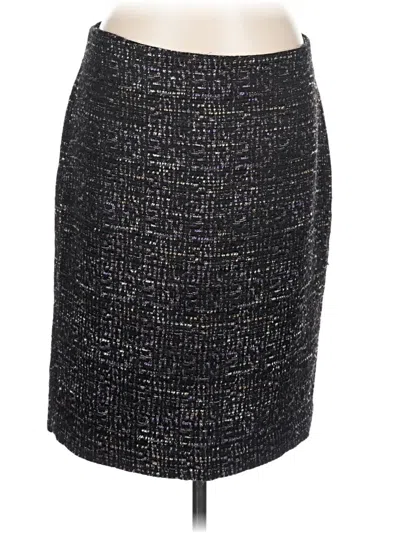 Pre-owned Ann Taylor Formal Skirt In Black