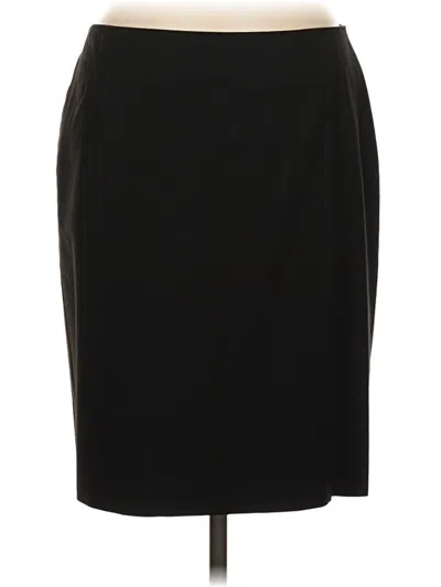 Pre-owned Ann Taylor Formal Skirt In Black