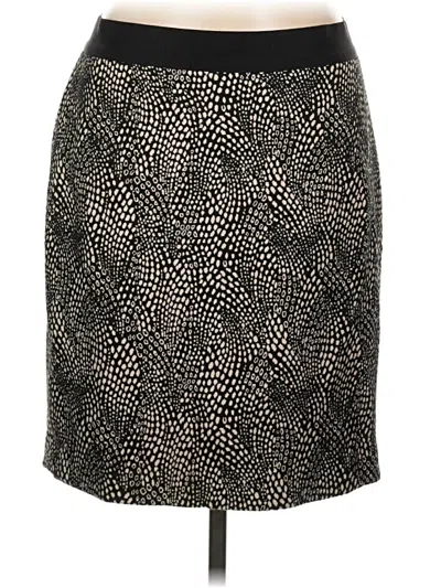 Pre-owned Ann Taylor Formal Skirt In Black