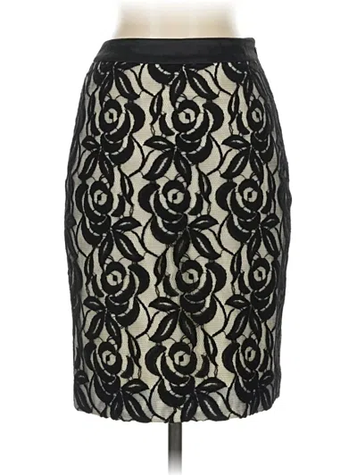 Pre-owned Ann Taylor Formal Skirt In Black