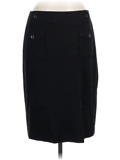 Pre-owned Ann Taylor Formal Skirt In Black