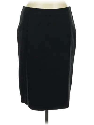 Pre-owned Ann Taylor Formal Skirt In Black