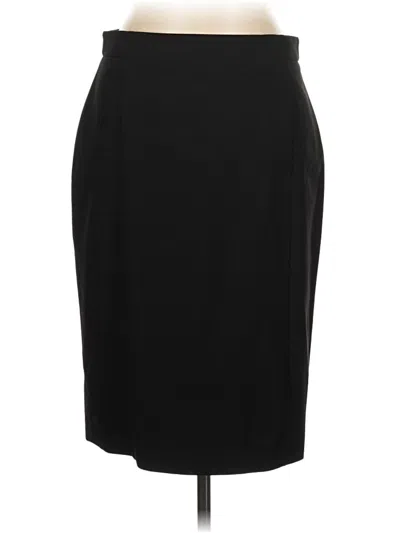 Pre-owned Ann Taylor Formal Skirt In Black