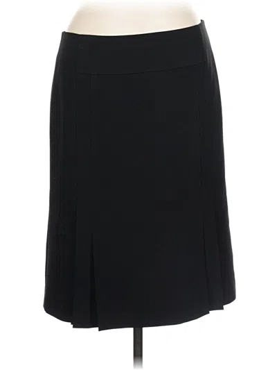 Pre-owned Ann Taylor Formal Skirt In Black
