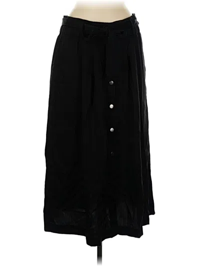 Pre-owned Ann Taylor Formal Skirt In Black