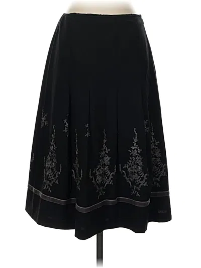 Pre-owned Ann Taylor Formal Skirt In Black