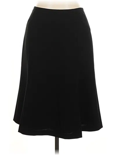 Pre-owned Ann Taylor Formal Skirt In Black