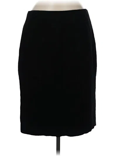 Pre-owned Ann Taylor Formal Skirt In Black