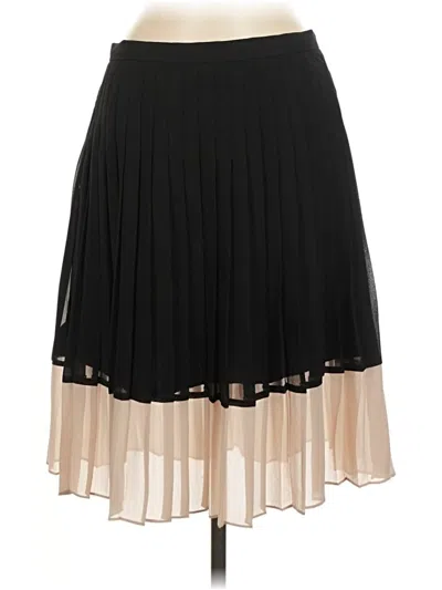 Pre-owned Ann Taylor Formal Skirt In Black