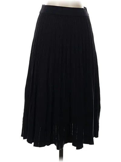 Pre-owned Ann Taylor Formal Skirt In Black