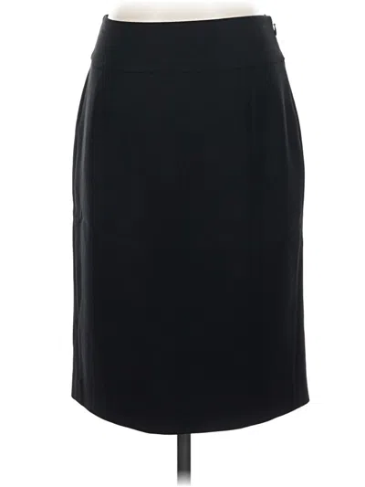 Pre-owned Ann Taylor Formal Skirt In Black