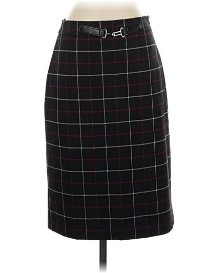 Pre-owned Ann Taylor Formal Skirt In Black