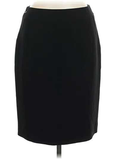 Pre-owned Ann Taylor Formal Skirt In Black