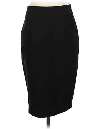 Pre-owned Ann Taylor Formal Skirt In Black