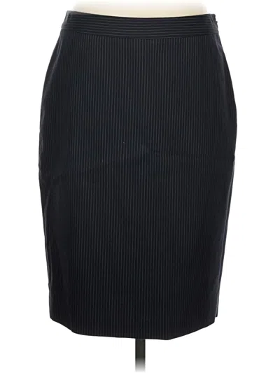 Pre-owned Ann Taylor Formal Skirt In Black