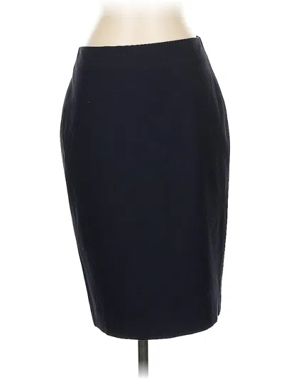 Pre-owned Ann Taylor Formal Skirt In Blue