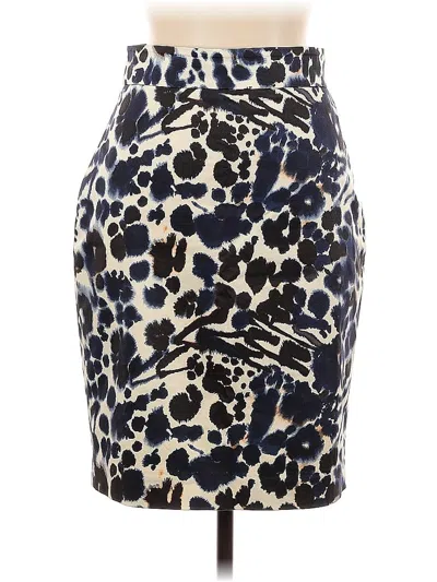 Pre-owned Ann Taylor Formal Skirt In Blue