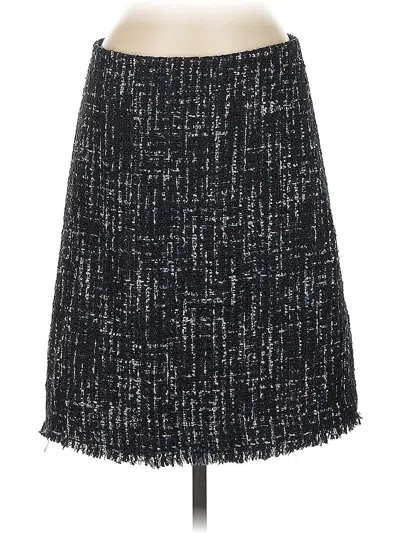 Pre-owned Ann Taylor Formal Skirt In Blue