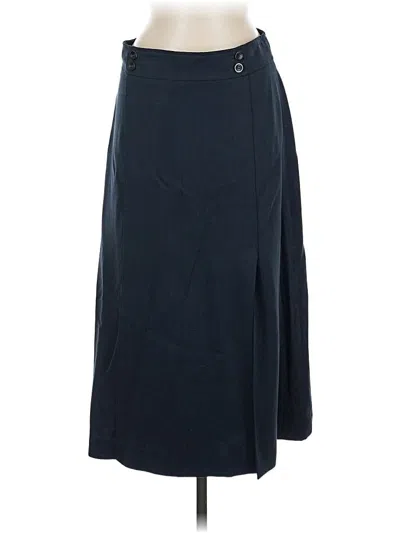 Pre-owned Ann Taylor Formal Skirt In Blue