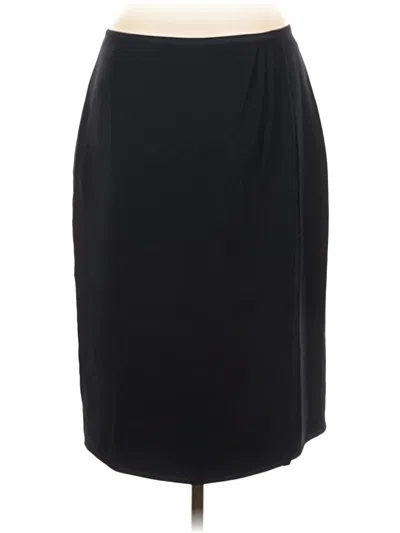 Pre-owned Ann Taylor Formal Skirt In Blue
