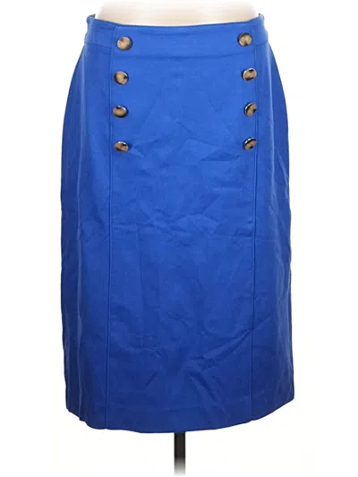 Ann Taylor Formal Skirt In Blue