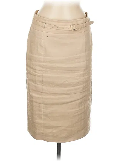 Pre-owned Ann Taylor Formal Skirt In Brown
