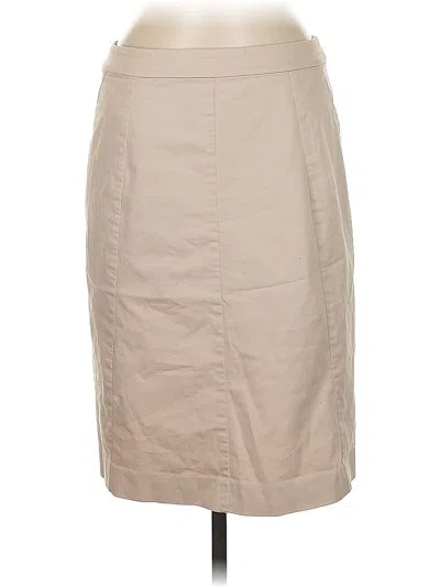 Pre-owned Ann Taylor Formal Skirt In Brown