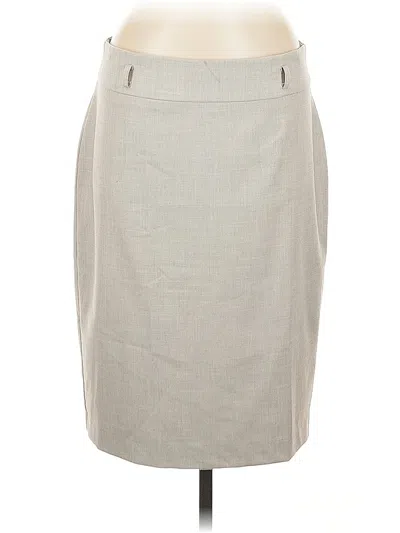 Pre-owned Ann Taylor Formal Skirt In Brown