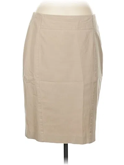 Pre-owned Ann Taylor Formal Skirt In Brown