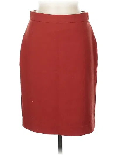 Pre-owned Ann Taylor Formal Skirt In Brown