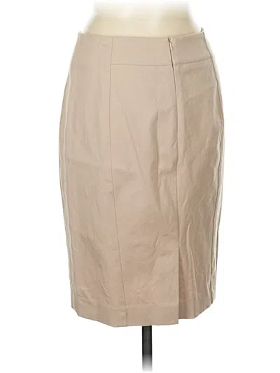 Pre-owned Ann Taylor Formal Skirt In Brown