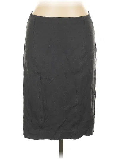 Pre-owned Ann Taylor Formal Skirt In Gray
