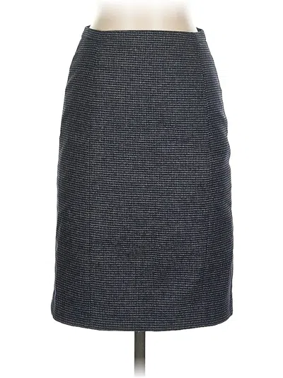 Pre-owned Ann Taylor Formal Skirt In Gray