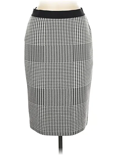 Pre-owned Ann Taylor Formal Skirt In Gray