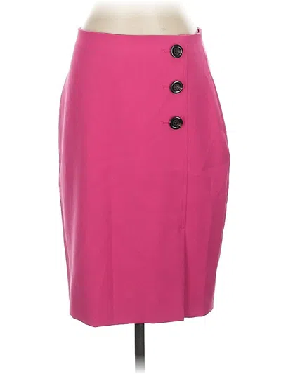 Pre-owned Ann Taylor Formal Skirt In Pink