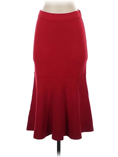 Ann Taylor Formal Skirt In Red
