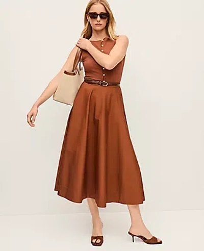 Ann Taylor Full Midi Skirt